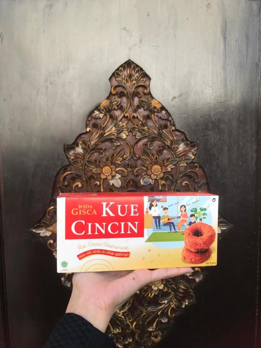 Kemasan kue cincin Jabeks isi 5